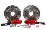 12" Rear SS4+ Brake System - Nickel Plated